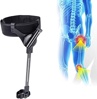 Lightweight Upright Walker, Bionic Body Power Walkers Mobility Walking Leg Training Aids Portable Mobility Walking Aids for Disabled Elderly (Color : Left, Size : L)