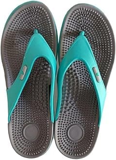 LifeBalance Comfortable Foot Massage Slipper with Arch Support for Pain Relief, Orthopedic Slippers