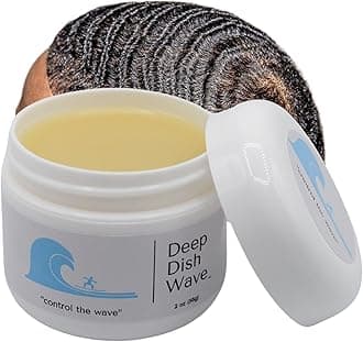 Pomade 100% Pure All Natural 360 Waves Hair Cream - Organic Wave Grease for Men- Wave Butter for Perfect 360 Waves 2oz