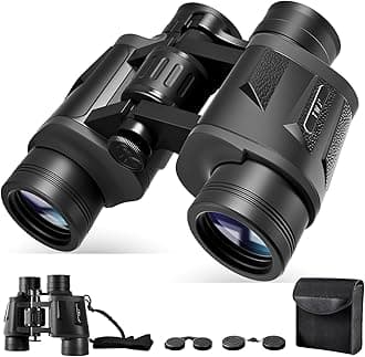12x40 HD Classic Binoculars for Adults & Kids, Clear Large View & Low-Light Night Vision, High Powered Binoculars for Birds Watching, Cruise Ship, Theaters, Travel & Stargazing