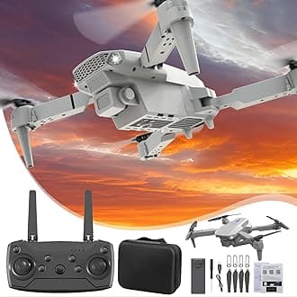 Drone with Camera 1080p HD, with High-Speed Rotation, Gesture Control, Headless Mode, One Click Take Off/Landing, 360 ° Flipping, Foldable Drone for Beginners 2025 Upgrade Return Pallets