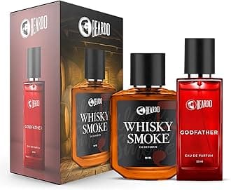 Men's Men Whisky Smoke & Godfather Perfume Combo (50 Ml X 2)|Spicy, Woody - Oudh Notes Of Whisky Smoke & Aromatic, Spicy Notes Of Godfather|Long Lasting Smell Perfume |Rakhi Gift for Brother