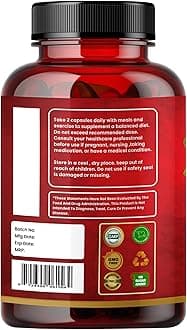 Humming Herbs Citrus Bergamot Supplement – 5-in-1 Blend with Black Chokeberry, Olive Leaf, Niacin & Black Pepper – 1110mg Per Serving – 90 Vegan Capsules