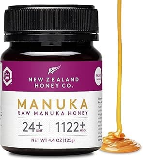Raw Manuka Honey UMF 24+ / MGO 1122+ | 4.4oz | 125g | Medical Grade Raw Honey