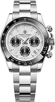 Pagani Design Men's Watch Sapphire Crystal Chronograph Stainless Steel Waterproof Luminous Watch Japanese Movement Men's Quartz Watch