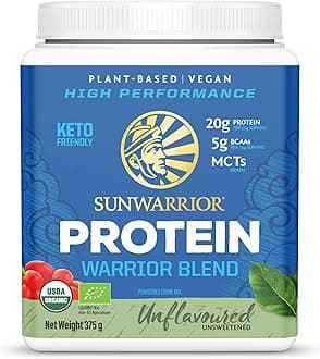 Organic Plant Based Blend Natural Protein Powder, 375 g