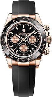 Pagani Design Men's Watch Sapphire Crystal Chronograph Stainless Steel Waterproof Luminous Watch Japanese Movement Men's Quartz Watch