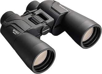 Binocular 10x50 S Including Strap, case. Sharp Details, Natural Colours, Wide Field of View, Lightweight - Ideal for Nature Observation, Birdwatching and Concerts, Black (V501023BU000)