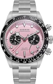 BB Chrono Domed Sapphire Crystal Glass 100m Mechanical Mens Watch S457.P