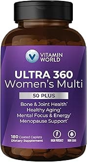 Vitamin World Ultra 360 Women's Multi 50+ (180)