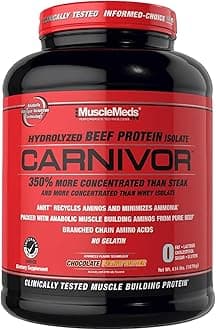 Carnivor Beef Protein Isolate Powder, Chocolate Peanut Butter, 4 Pound