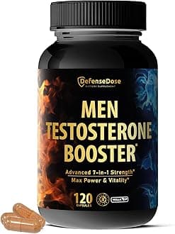 Testosterone Libido Booster Supplement for Men - Muscle Growth Support Workout Energy Stamina Performance Enhancer - Natural Fast Acting Body Building Sports Enhancing Nutrition Male Enhancement Pill
