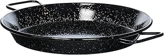 13-Inch Enameled Steel Paella Pan, 32cm