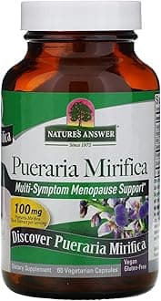 Nature's Answer Pueraria Mirifica Vegetarian Capsules, 60-Count