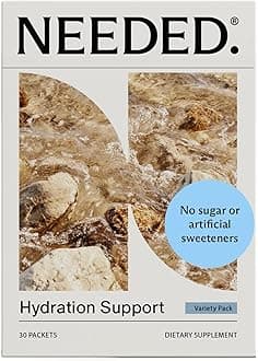 Hydration Support with Electrolytes & Trace Minerals – Electrolytes for Pregnancy & During Lactation - 30 Hydration Packets Lightly Sweetened with Real Fruit, Variety