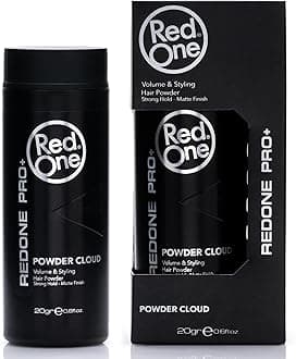 Redone Hair Styling Powder Wax 20gr | Strong Hold | Matte Finish | Volumizing & Texturizing Styling Dust | Adds Instant Volume & Thickness | Natural Look | For Men & Women | Barber Formula