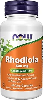 Rhodiola, 500 Mg, 60 Vcaps