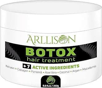 Botox Hair Treatment With Antifrizz, Soft Shiny Hair With Deep Hydration, Formaldehyde Free, Softens, Moisturizers, Adds Shine,volume control and hair smoothness,Brazilian 8.8 oz. /250g