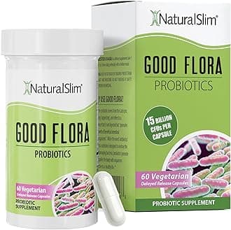 Good Flora, Probiotics for Women & Men - Gut Health Supplements with 7 Powerful Strains for De-Bloating & Vitality - Probiotics for Digestive Health, 60 Vegetarian Capsules, Solo