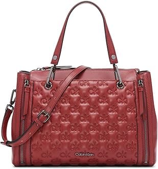Calvin KleinWomen's Elaine Bubble Lamb Novelty Satchel, One Size