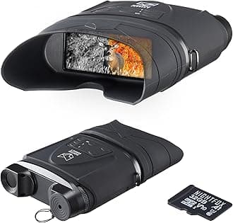 Night Vision Goggles - Nightfox Corsac 2, Infrared Night Vision Binoculars for Adults, Ultra Low Light HD Sensor, 4X Magnification, Tactical Digital IR Binoculars Infrared Goggles, 1080p Recording