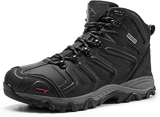 Men's Ankle High Waterproof Hiking Boots Outdoor Lightweight Shoes Trekking Trails Armadillo