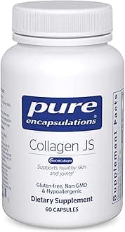 Pure Encapsulations - Collagen JS - Hypoallergenic Multi-Molecule Collagen Complex - 60 Capsules