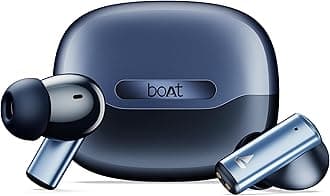 - Boat Airdopes Prime 701 ANC, 46dB Hybrid ANC, 50Hr Battery, Real Spatial Audio,Multidevice Connect,App Support, Bluetooth Earbuds, TWS Ear Buds Wireless Earphones with mic (Titanium Blue)