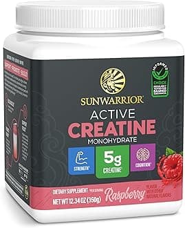 - Creatine Monohydrate Powder Micronized PreWorkout Recovery Supplement | Support Muscle Building Strength Training Cognition | Vegan & Keto Friendly Easily Mixes (50 Servings) Raspberry Flavored