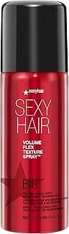 SexyHair Big Volume Flex Texture Spray with Microfiber Technology | Builds Flexible Fullness | Provides Volume Up to 2x