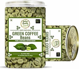 Online Quality Store Green Coffee Beans - 300g | Pure & Natural for Weight Loss Management | Herbal Supplement