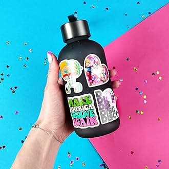 BulbaCraft 100Pcs Disco Stickers, Disco Ball Stickers, Discoball Decorations, Gifts for Women & Men