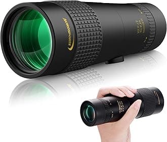 10-30x40 Zoom Monocular for Adults, Monocular Telescope High Power with Bak4 Prism, Compact Monoculars for Bird Watching Traveling Hunting Camping - Gift for Men