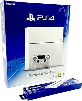 Sony Playstation 4 w/ Accessories, 500GB, CUH-1115A - Glacier White