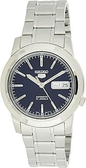 Seiko Men's SNKE51K1S Stainless-Steel Analog with Blue Dial Watch