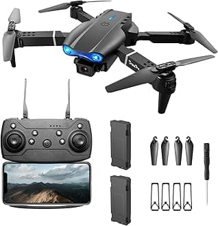 FPV Drone with 4K Dual HD Cameras Upgraded Version RC Quadcopter