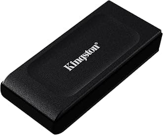 Kingston XS1000 1TB SSD Pocket-Sized USB 3.2 Gen 2 External Solid State Drive Up to 1050MB/s read, 1000MB/s write