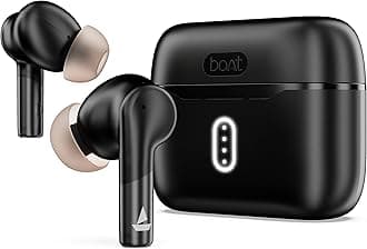 Airdopes 141 Gen 2, 4 Mics ENx Tech, 48 Hrs Playback, Free Music Streaming, Fast Charge, Low Latency, IPX4, v5.4 Bluetooth Earbuds, TWS Ear Buds Wireless Earphones with mic (Active Black)