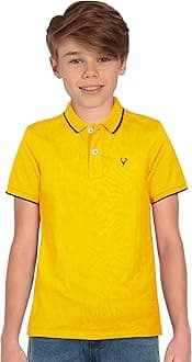Allen Solly Boy's Solid Regular Fit T-Shirt