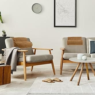 Weysat Neck Head Pillow for Recliner Chair Non Slip Fleece Adjustable Neck Roll Support Headrest Pillow for Travel Home Office Recliner Couch Sofa Armchair(Camel)