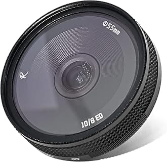 10mm F8 II Ultra Wide Angle Fisheye APS-C Manual Prime Lens Compatible with Fuji Fujifilm X-Mount Mirrorless Camera X-E1,X-E2,X-E3,X-H1,X-T1,X-T10,X-T2,X-T3,X-T4,X-T20,X-T30,X-A10,X-A2,X-A3