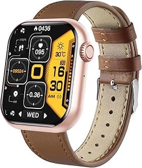 Blood Glucose Smart Watch | IP67 Waterproof Non-Invasive Blood Glucose Test Smart Watch | Fitness Trackers, Muti Sports Modes, Blood Pressure Watch, Smart Watch to Monitor Blood Sugar