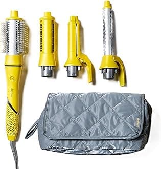 All-Inclusive Air + Active Heat 8-in-1 Multi-Styler, for Fast Drying, Long-Lasting Curls, Blowouts, Sleek Styles - Wet or Dry Styling Made Easy, 120V