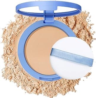 Oil Control Face Pressed Powder,Matte Smooth Flawless Setting Powder Makeup,Waterproof Long Lasting Finishing Powder,Cruelty Free Lightweight Face Cosmetics,0.35Oz (#2-NATURAL BEIGE)
