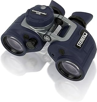 STEINER Marine Binoculars Commander 7x50c (New) - Best Compass, German Quality, Crystal-Clear Images, 30-Year Guarantee, The New Leader on All The Seven seas