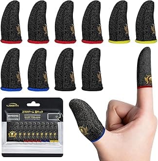 Finger Sack, Game, Seamless, Sound Game, Finger Sack, Smartphone Games, Wilderness Action, PUBG Mobile Code Mobile, Apex, Yubisaku, Ultra Sensitive, Ultra Thin Silver Fiber, Anti-slip Finger