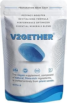 Fast-Acting | 40 Tablets | Male Performance Enhancement | 100% Herbal Supplement with Ginseng & Maca | Energy Boost, Stamina Support & Vitality | Natural Formula | Improve Performance