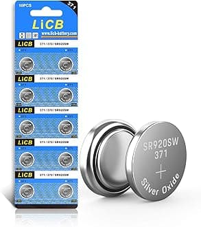 LiCB 10 PCS SR920SW 371 LR920 AG6 370 1.55V Button Cell Watch Batteries