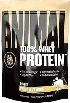 100% Whey Protein Powder – Whey Blend for Pre- or Post-Workout, Recovery or an Anytime Protein Boost– Low Sugar – Vanilla, 1 kg
