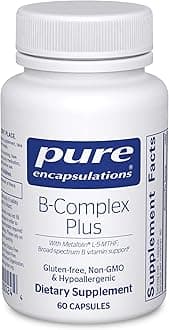 Pure Encapsulations B-Complex Plus 60 VegiCaps